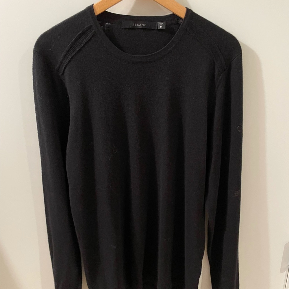 J Brand Black Knit Sweater